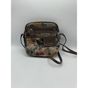 MultiSac North South Zip Around Crossbody Bag Valencia Floral